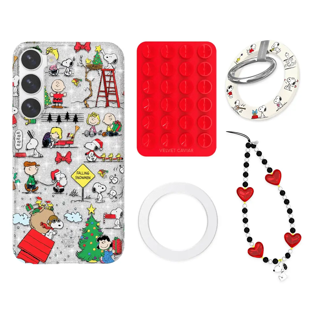 Snoopy Christmas Glitter Galaxy Bundle Set - Grip - Image 4