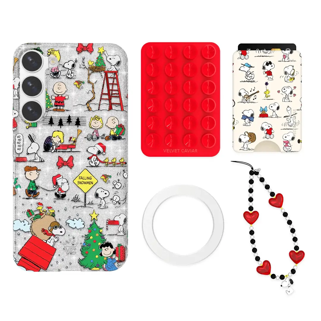 Snoopy Christmas Glitter Galaxy Bundle Set - Wallet - Image 4