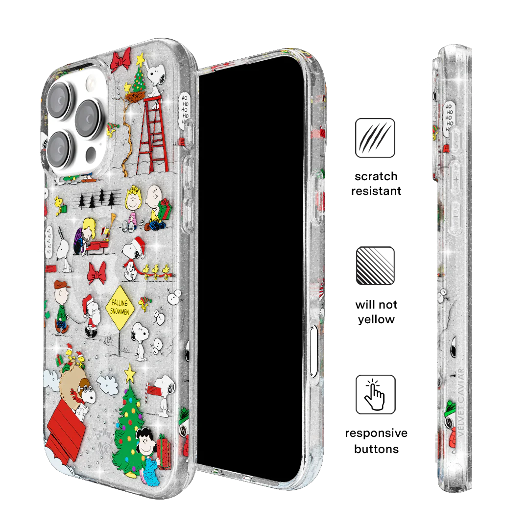 Snoopy Christmas Glitter iPhone Case - Image 20