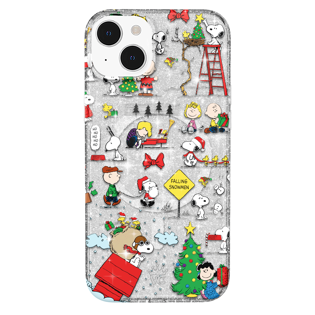 Snoopy Christmas Glitter iPhone Case - Image 41