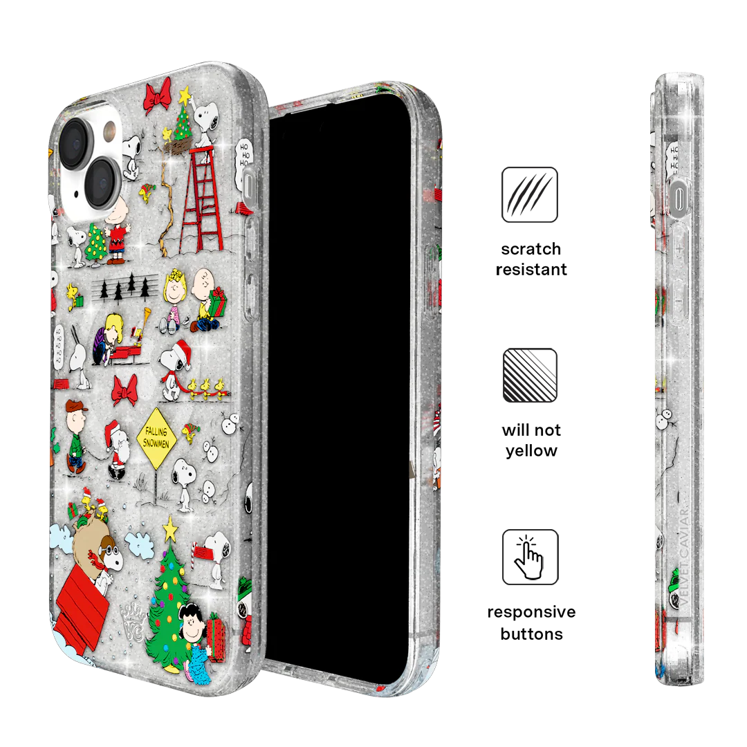 Snoopy Christmas Glitter iPhone Case - Image 45