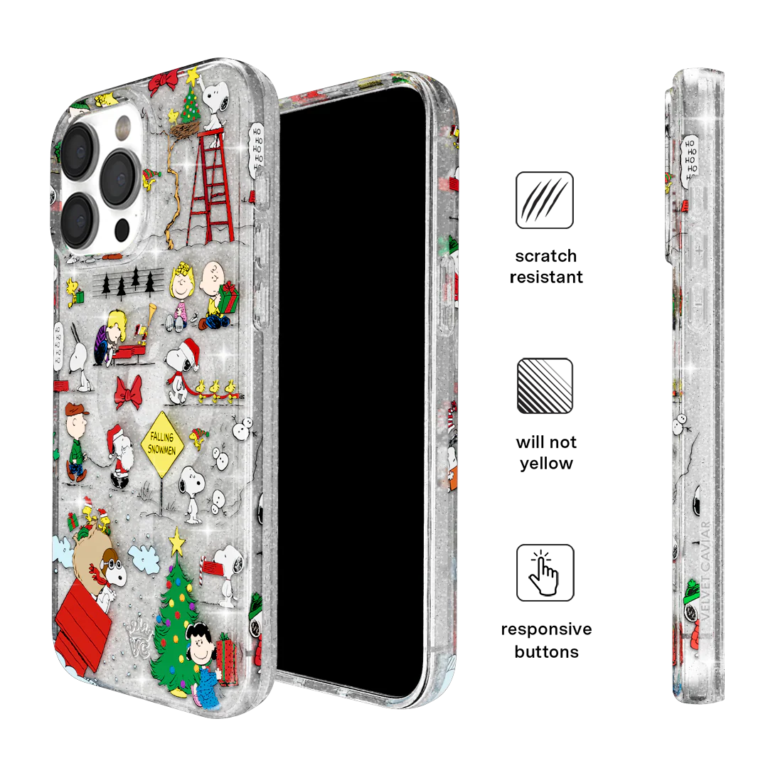 Snoopy Christmas Glitter iPhone Case - Image 60
