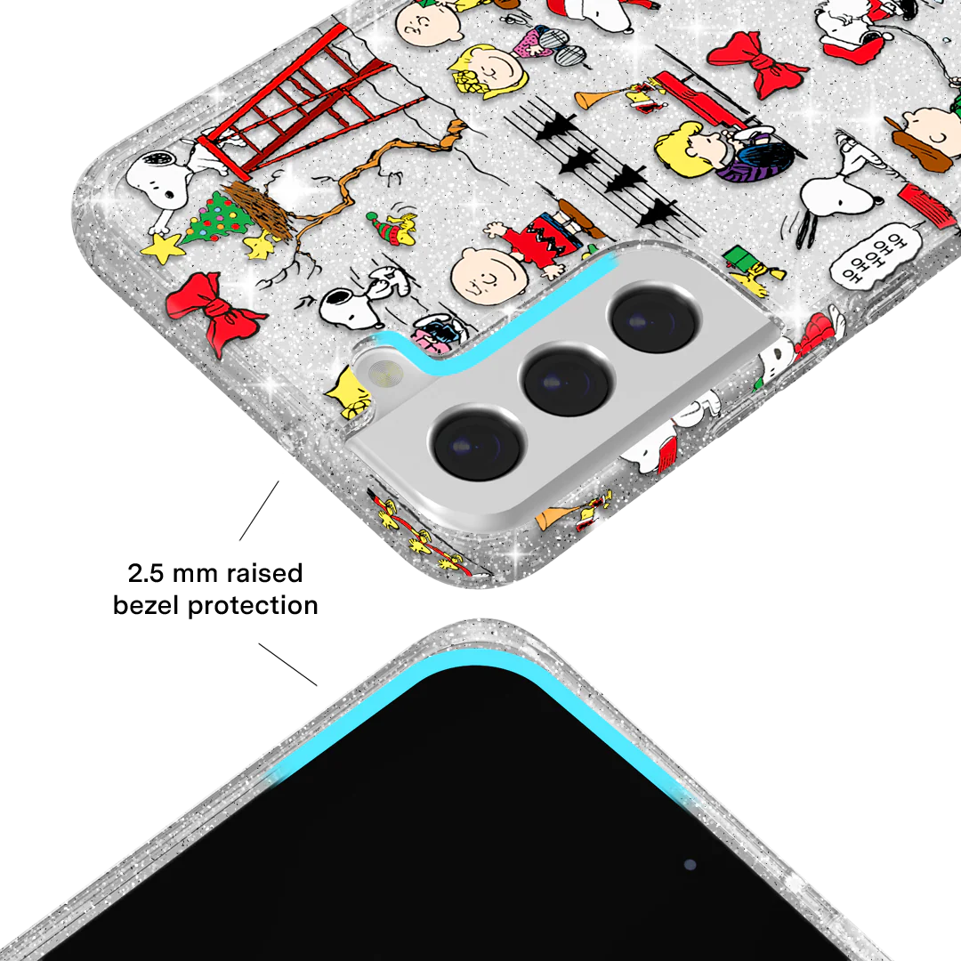 Snoopy Christmas Glitter Samsung Case - Image 33