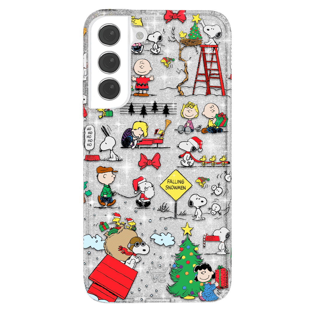 Snoopy Christmas Glitter Samsung Case - Image 37