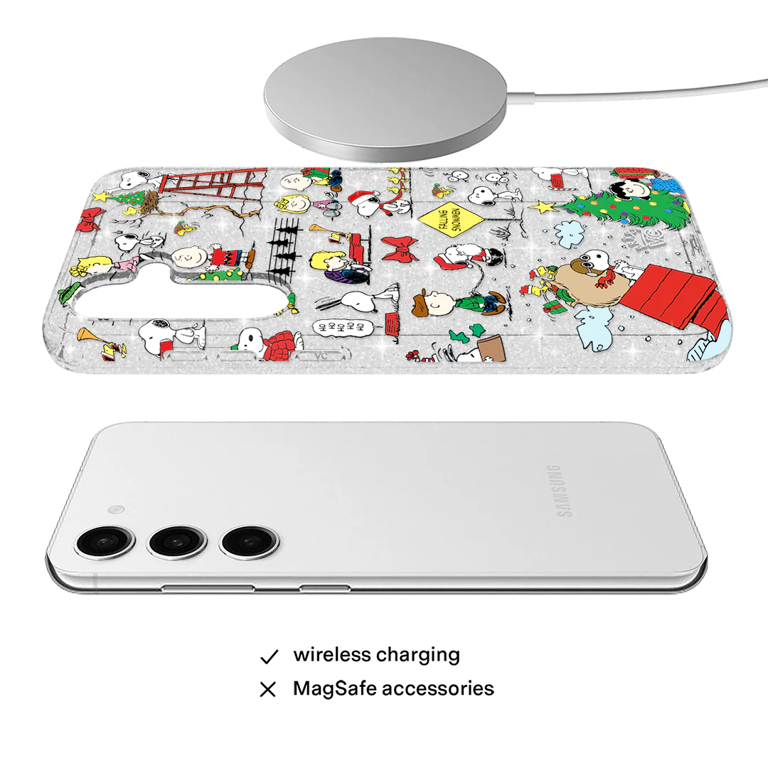 Snoopy Christmas Glitter Samsung Case - Image 52
