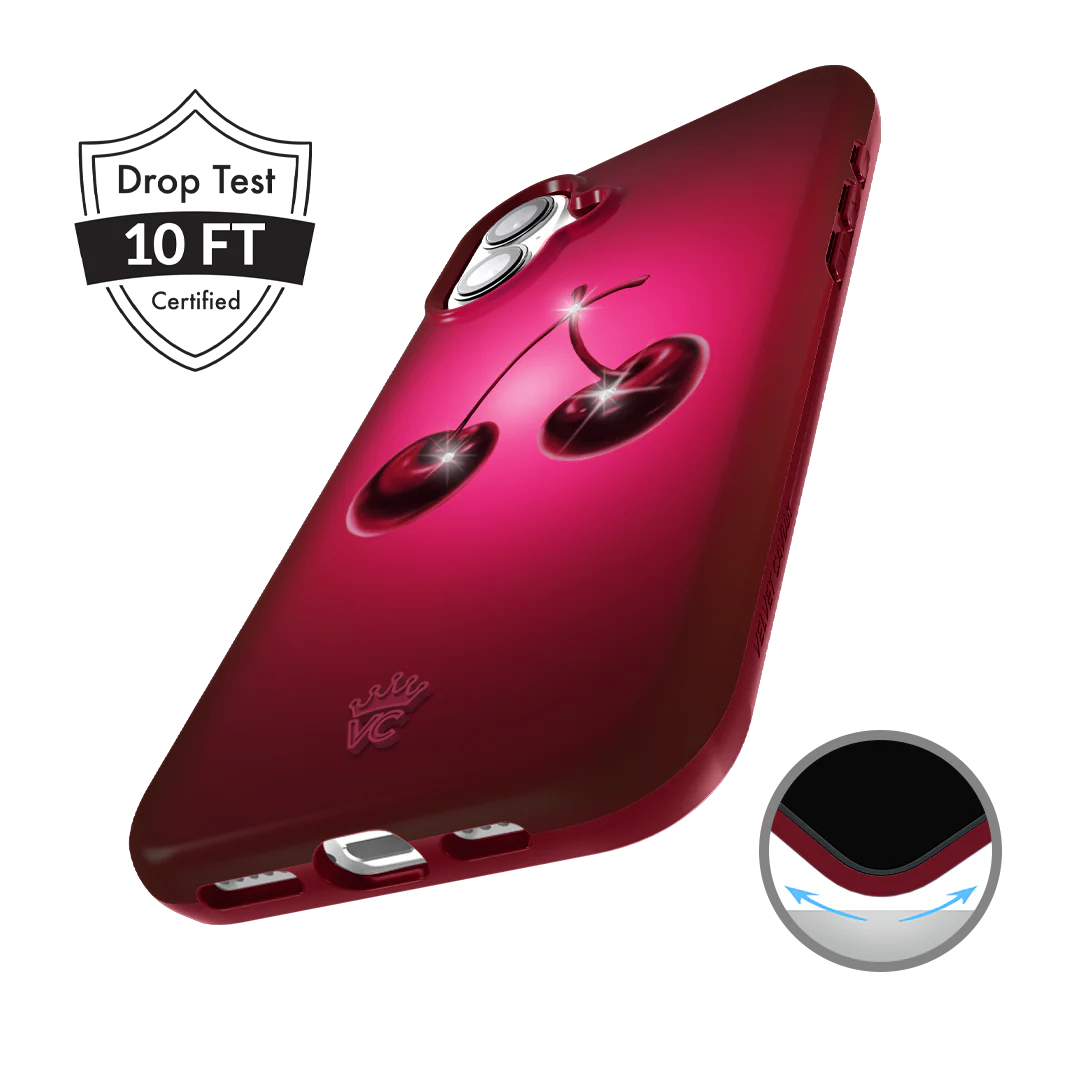 Black Cherry Crystal iPhone Case - Image 23
