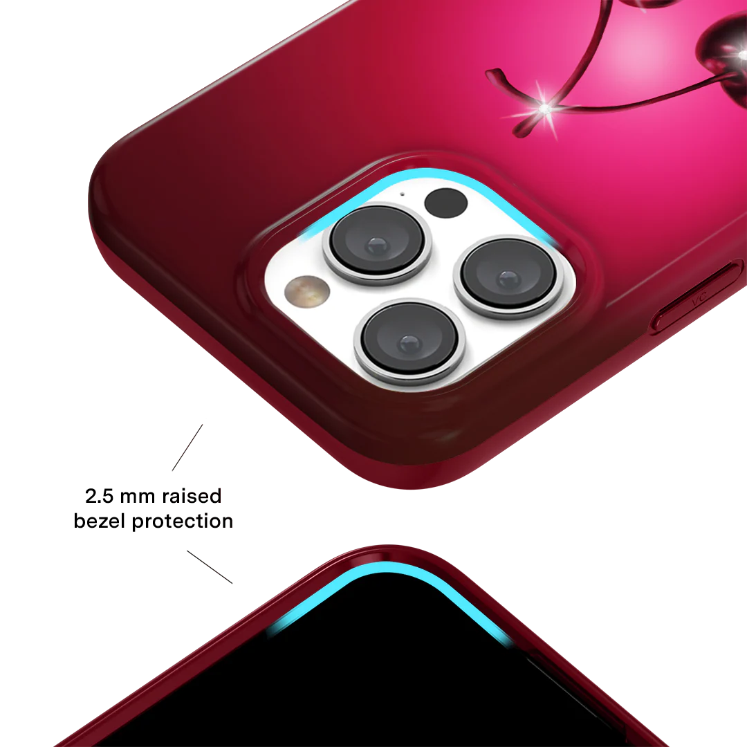 Black Cherry Crystal iPhone Case - Image 33