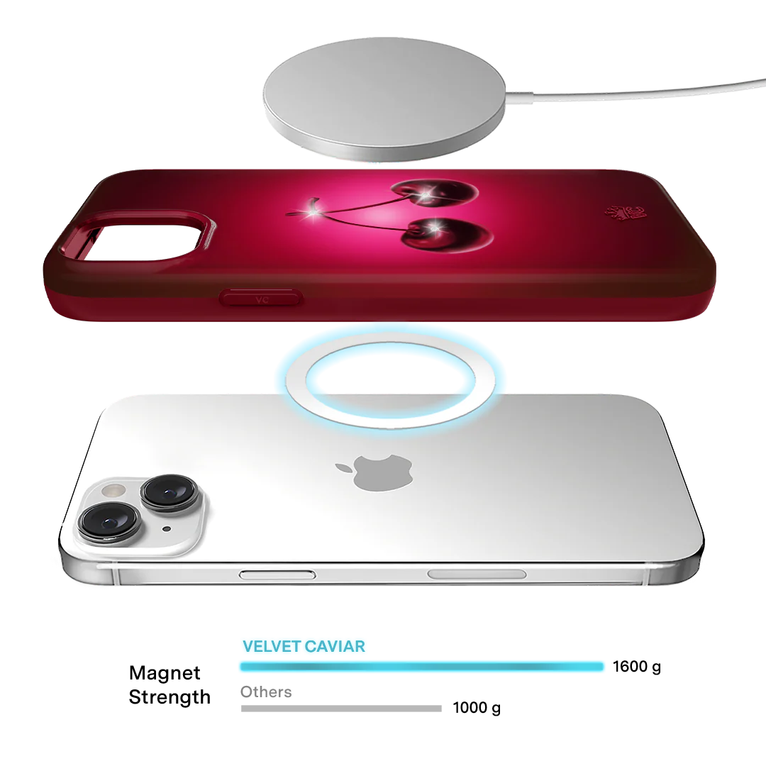 Black Cherry Crystal iPhone Case - Image 46