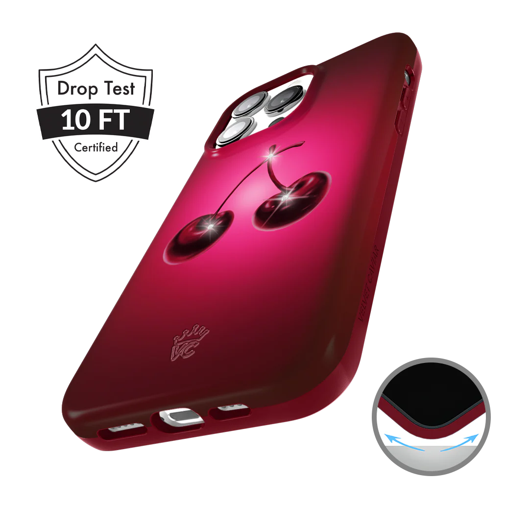 Black Cherry Crystal iPhone Case - Image 65