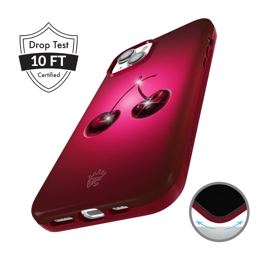 Black Cherry Crystal iPhone Case - Image 71