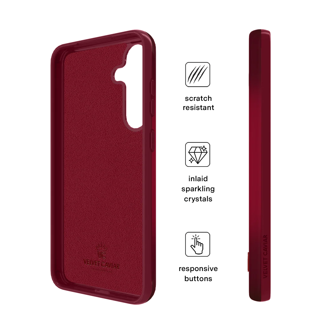 Black Cherry Crystal Samsung Case - Image 12