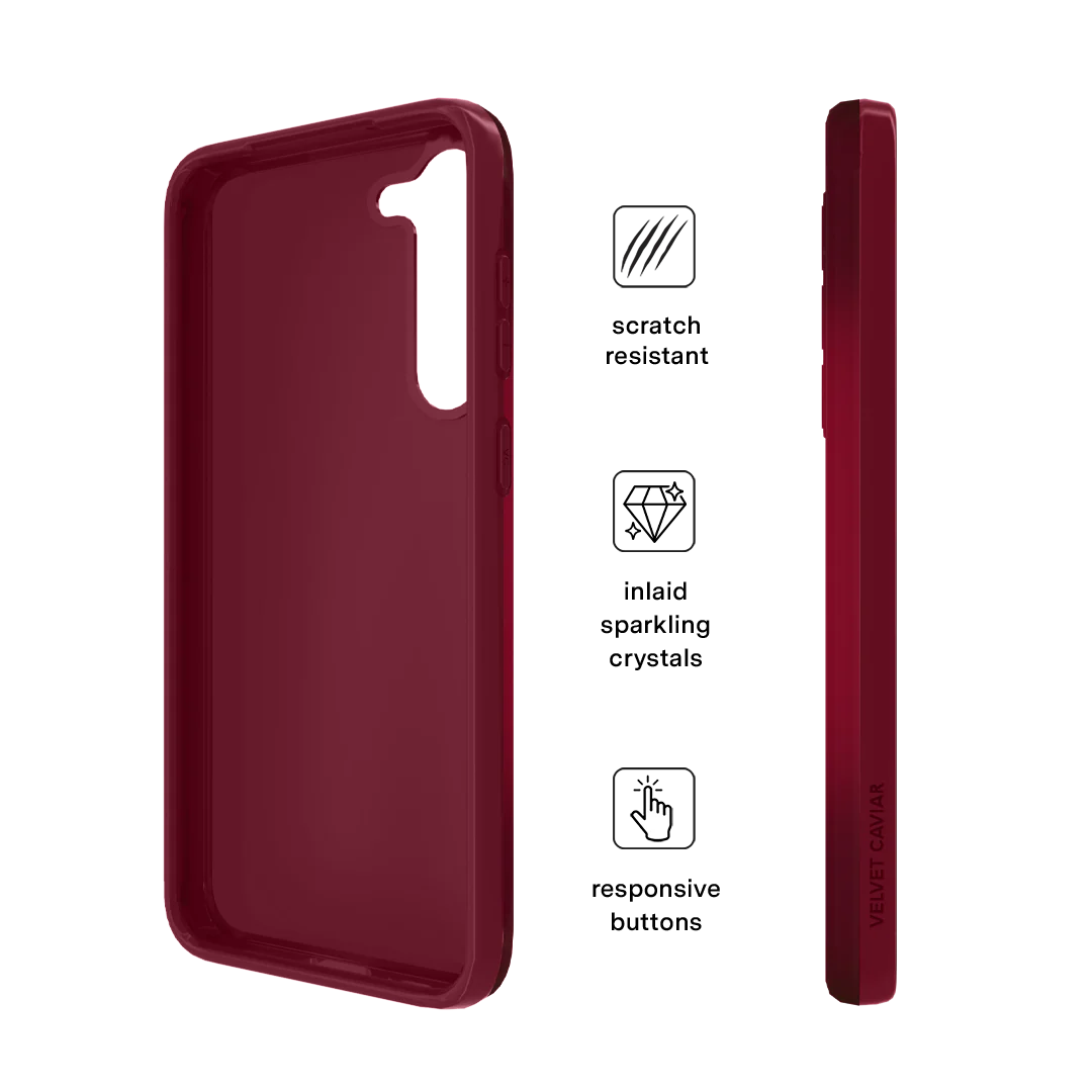 Black Cherry Crystal Samsung Case - Image 24
