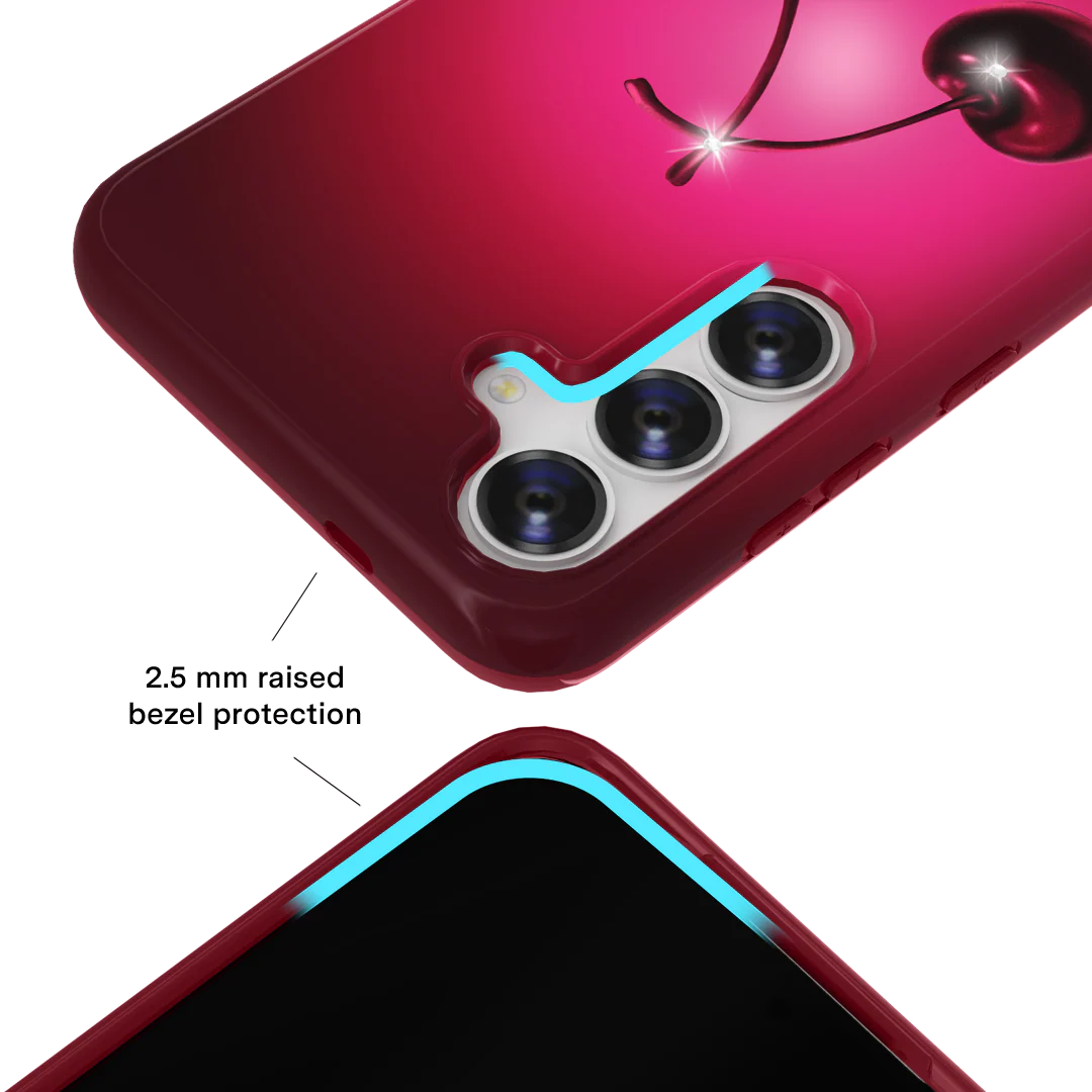 Black Cherry Crystal Samsung Case - Image 3