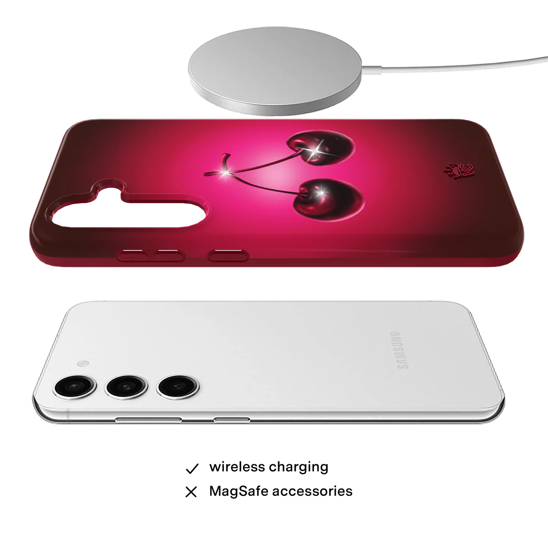 Black Cherry Crystal Samsung Case - Image 4