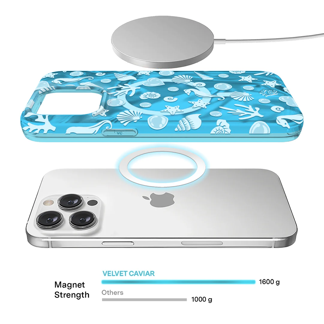 Aquamarine Holo iPhone Case - Image 48