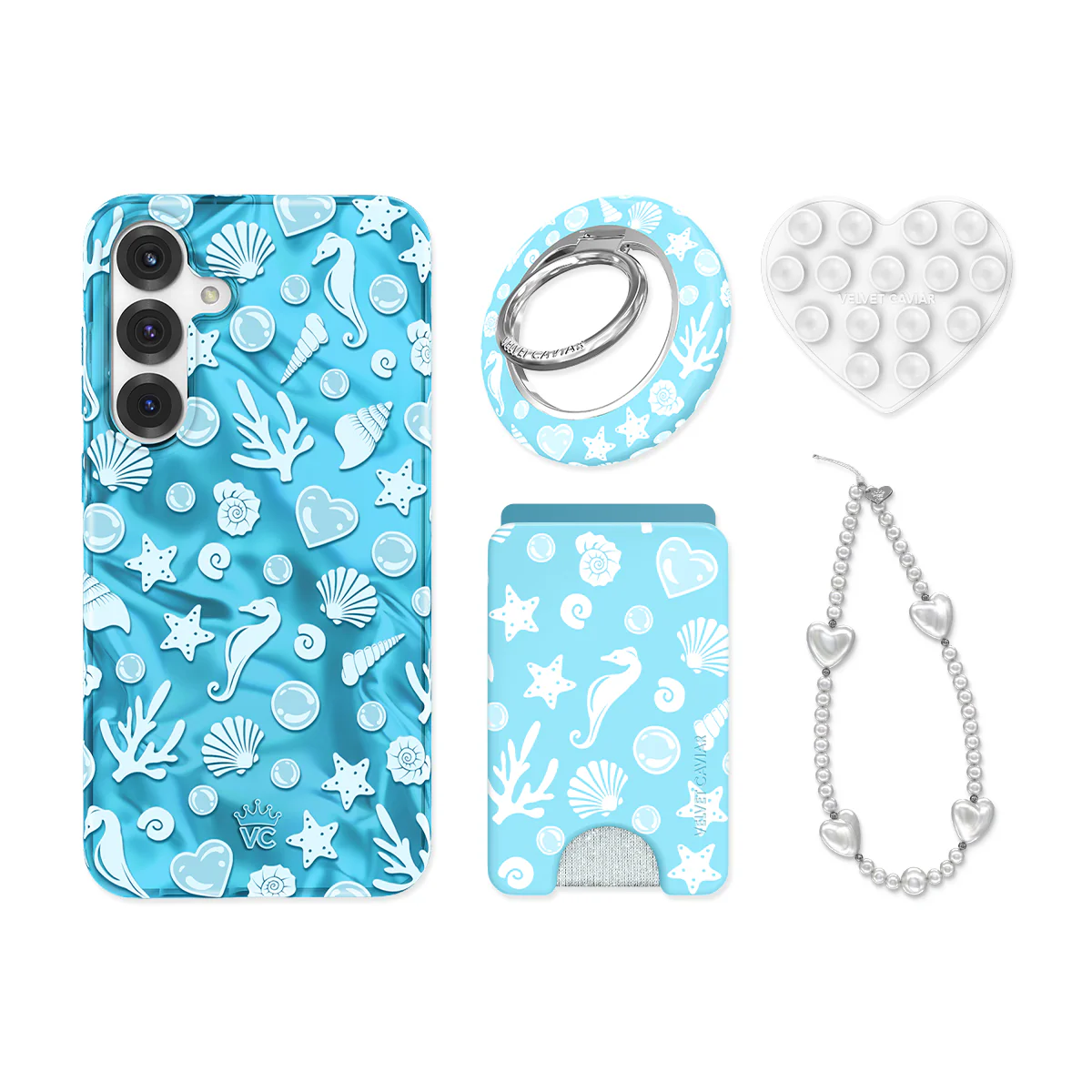 Aquamarine Holo Samsung Bundle Set - Image 3