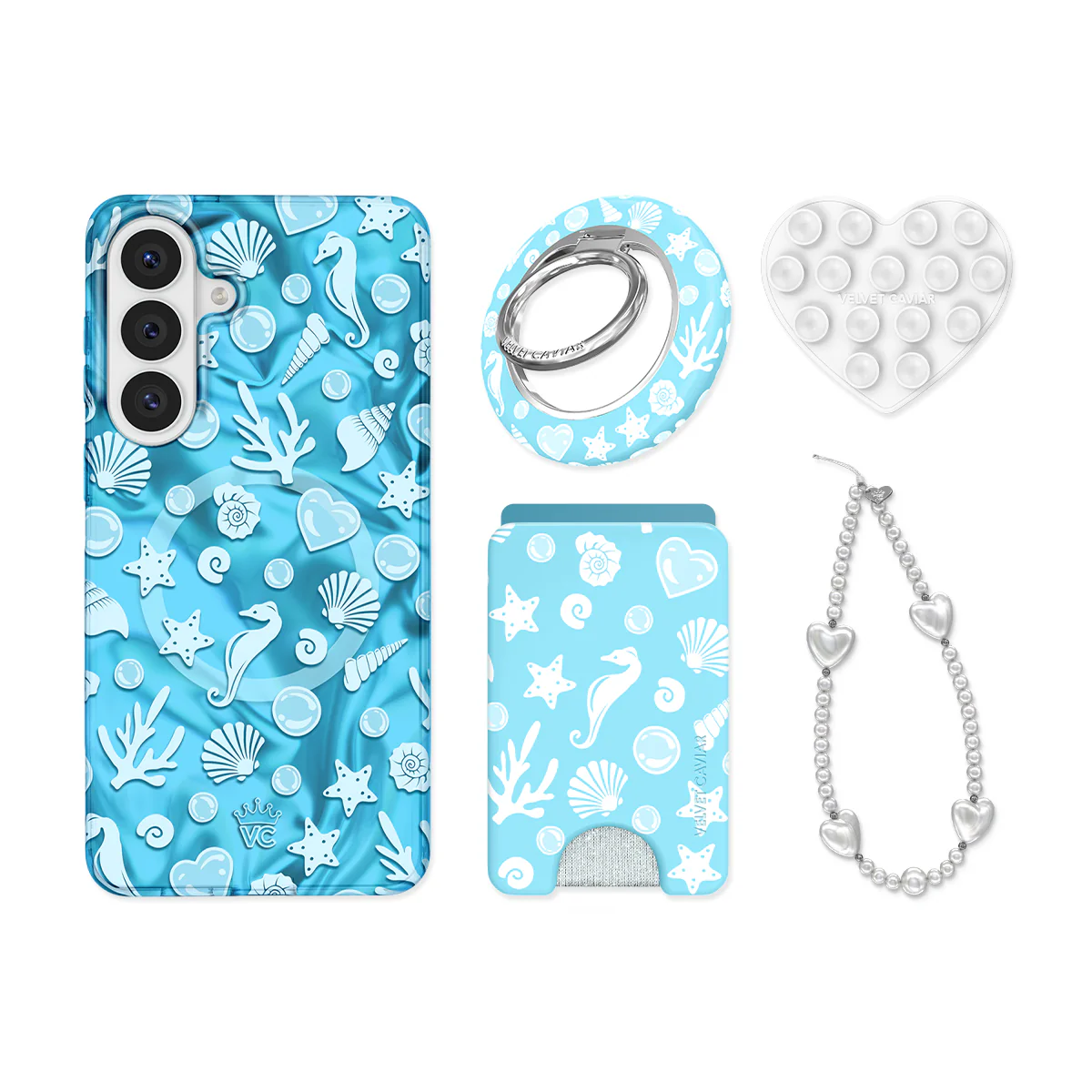 Aquamarine Holo Samsung Bundle Set - Image 6