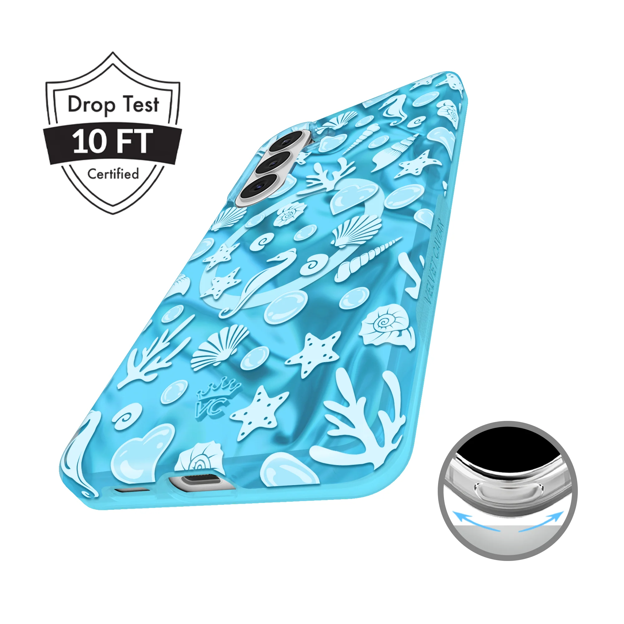 Aquamarine Holo Samsung Case - Image 69