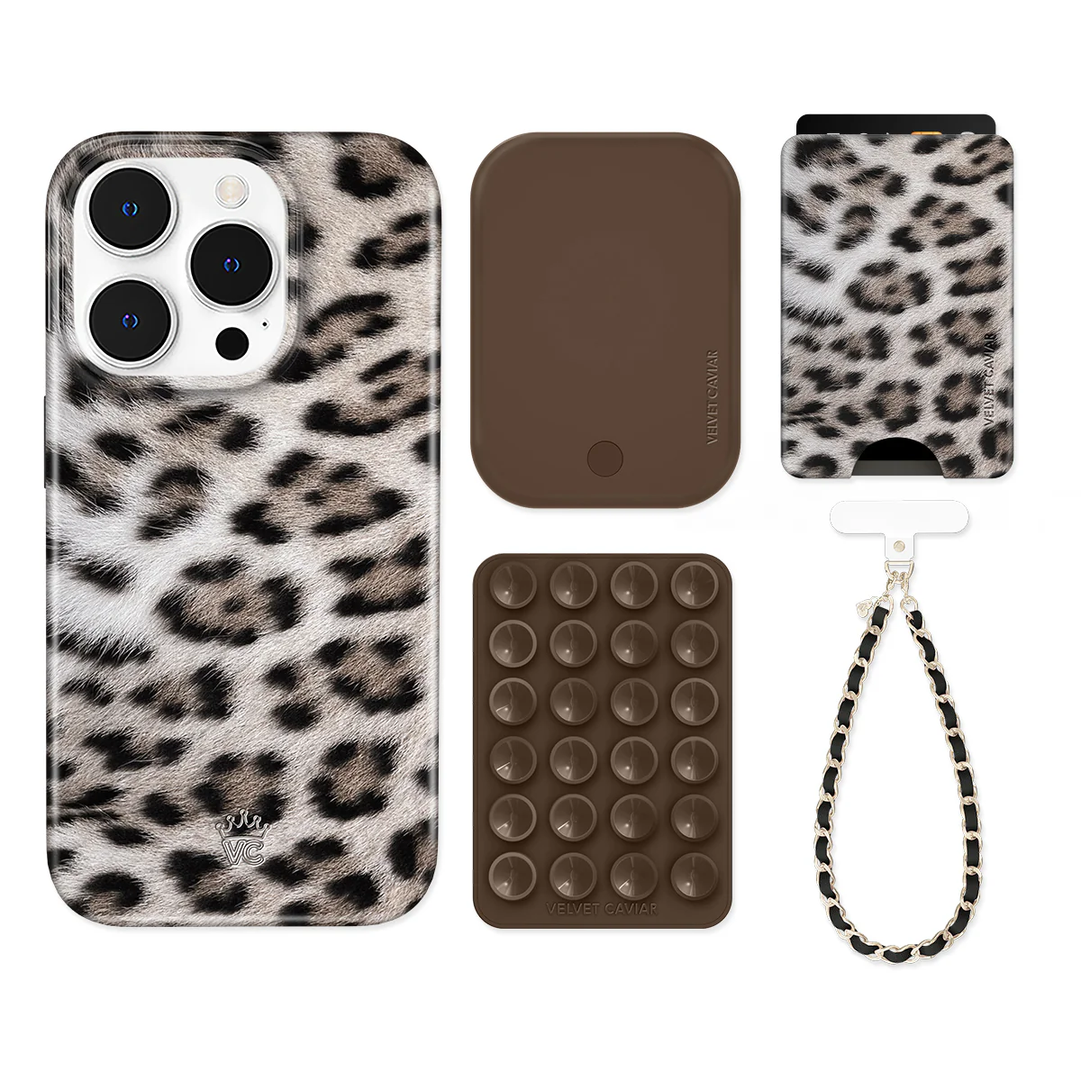 Arctic Leopard iPhone Bundle Set - Wallet - Image 11