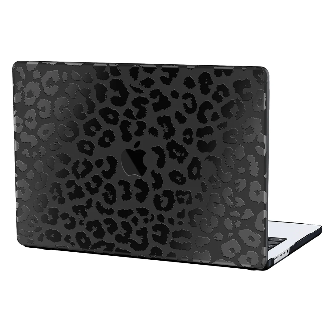 Black Leopard MacBook Case - Image 19