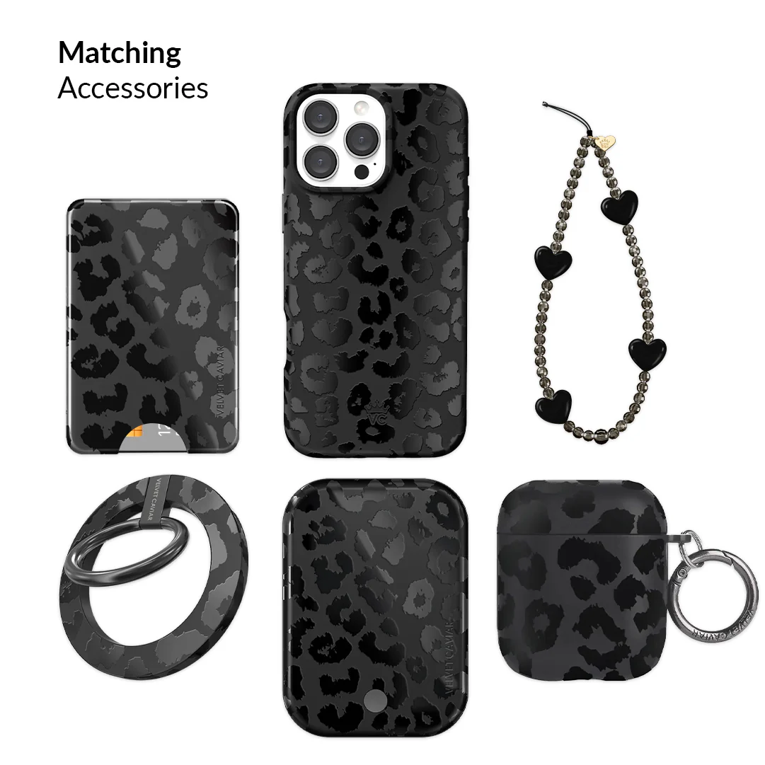 Black Leopard MacBook Case - Image 23
