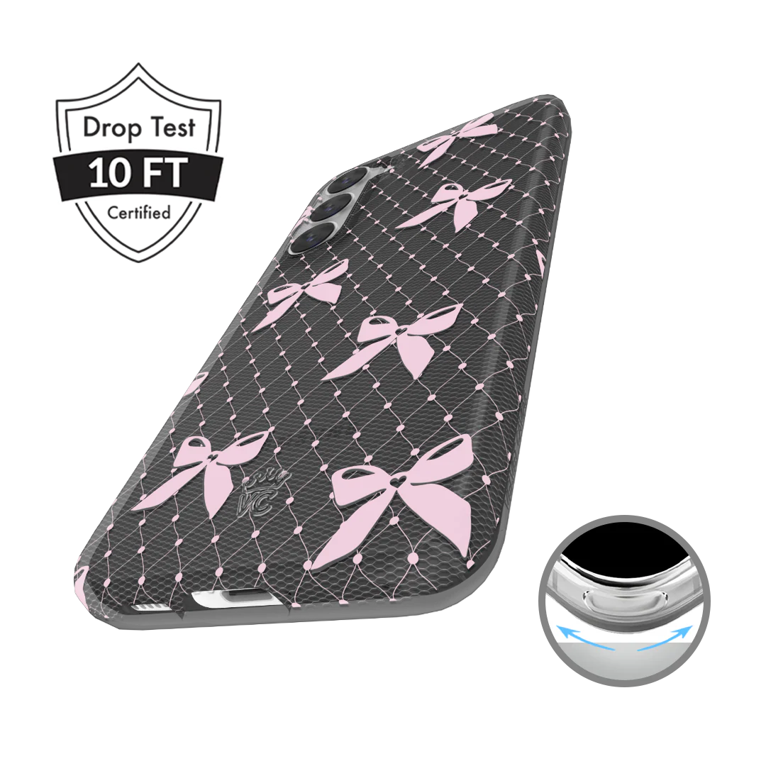 Lacy Pink Bows Samsung Case - Image 20