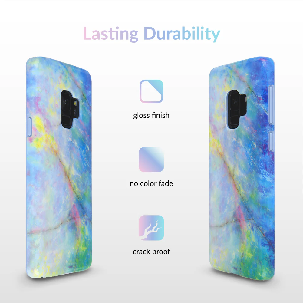 Blue Opal Samsung Galaxy Case - Image 24
