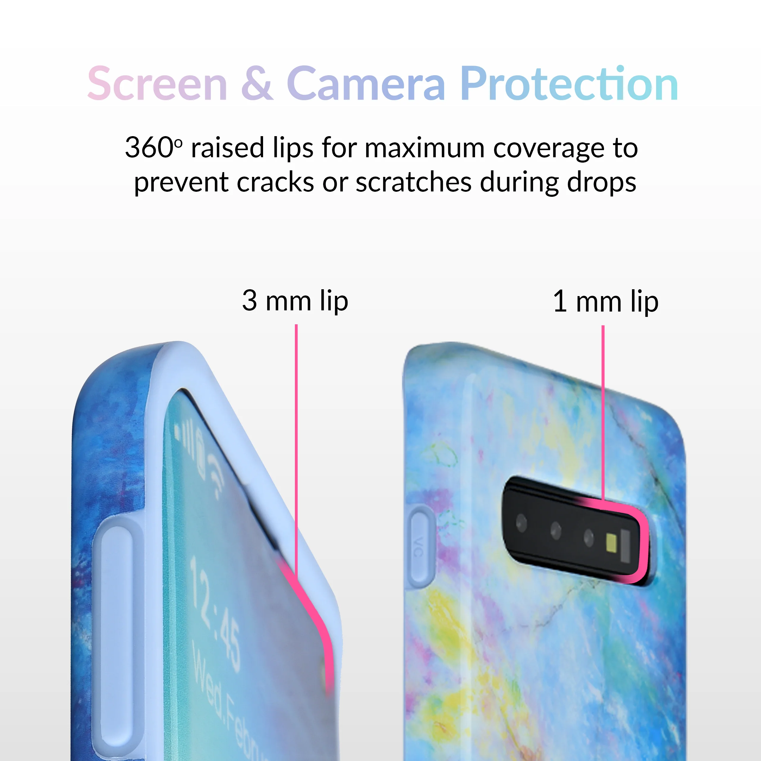 Blue Opal Samsung Galaxy Case - Image 35