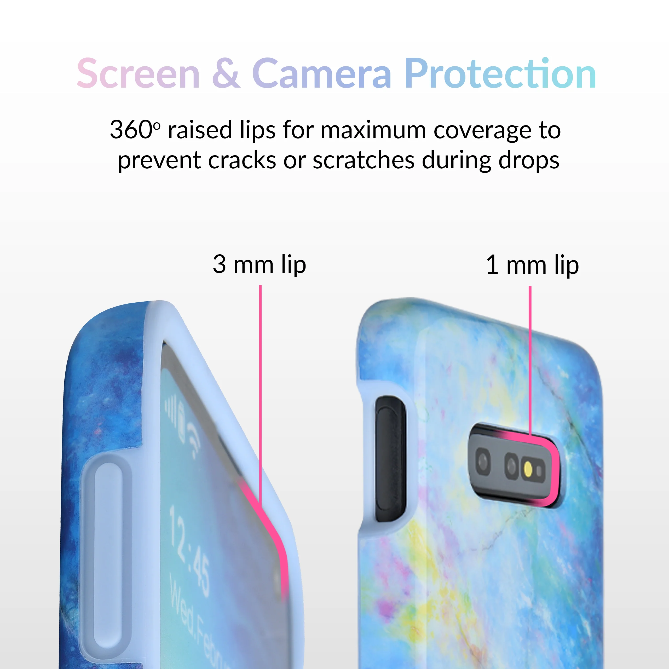 Blue Opal Samsung Galaxy Case - Image 41
