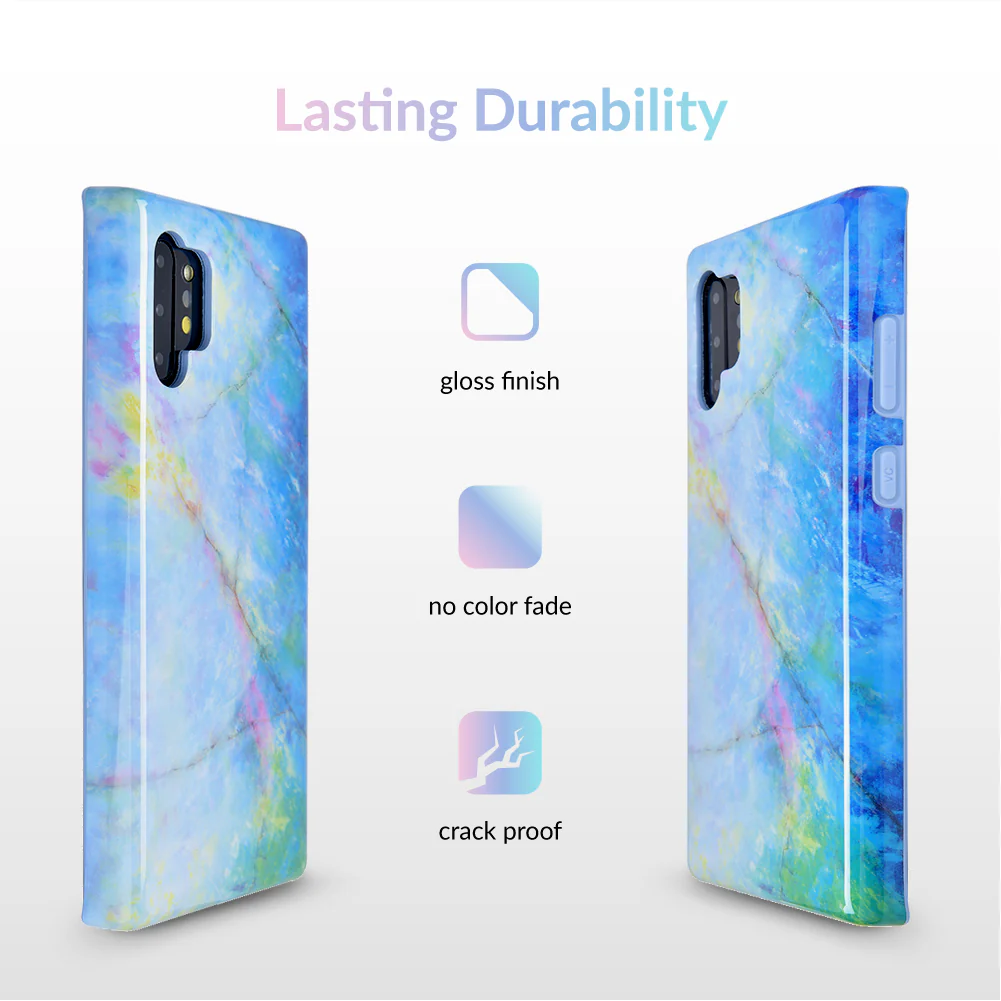 Blue Opal Samsung Galaxy Case - Image 46