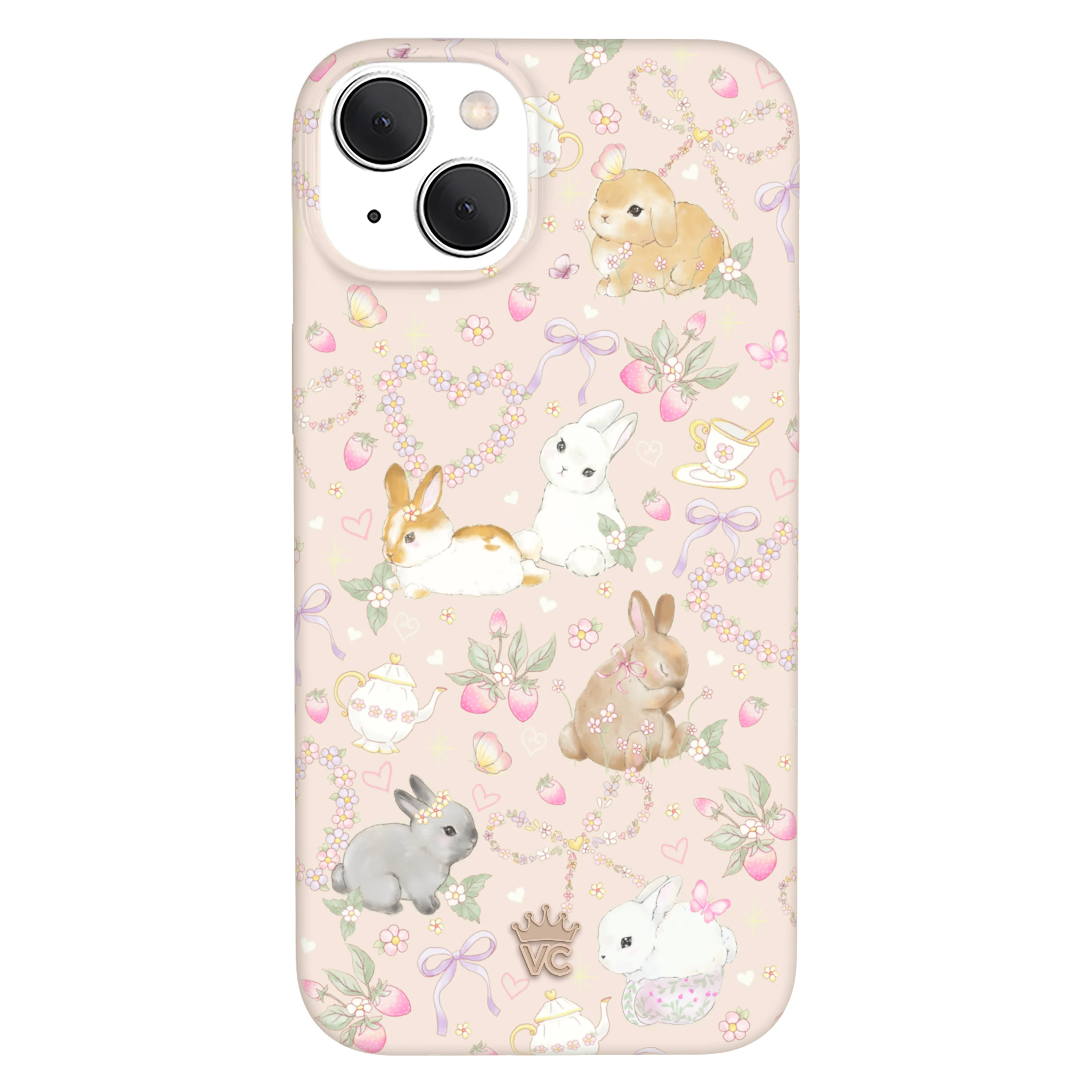 Bunnies & Bows iPhone Case - Image 21
