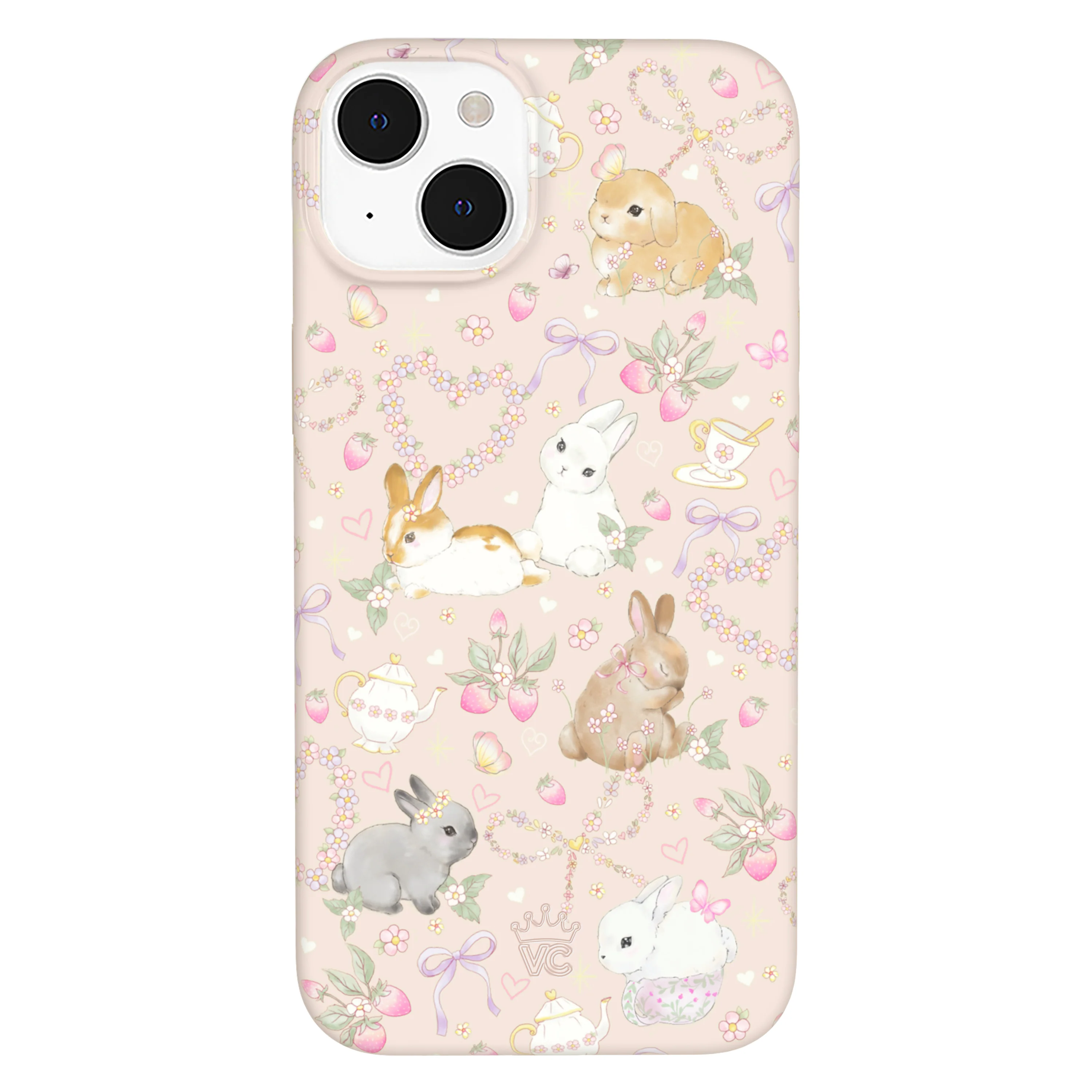 Bunnies & Bows iPhone Case - Image 41