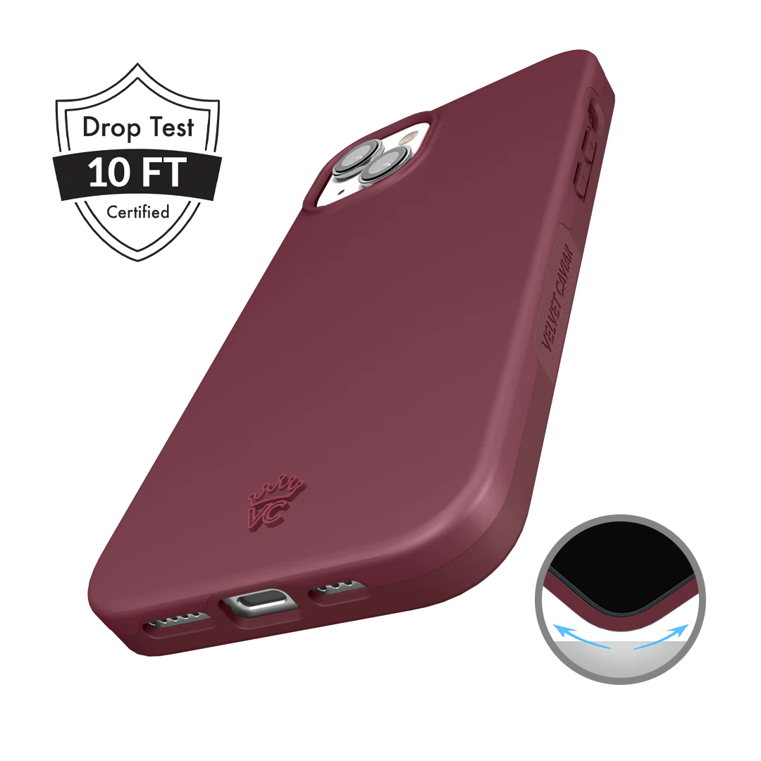 Burgundy 1990 iPhone Case - Image 28