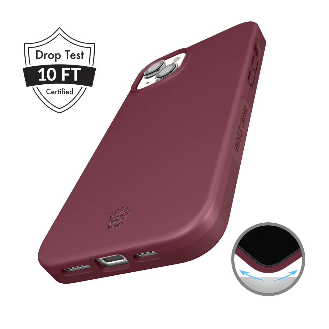 Burgundy 1990 iPhone Case - Image 52
