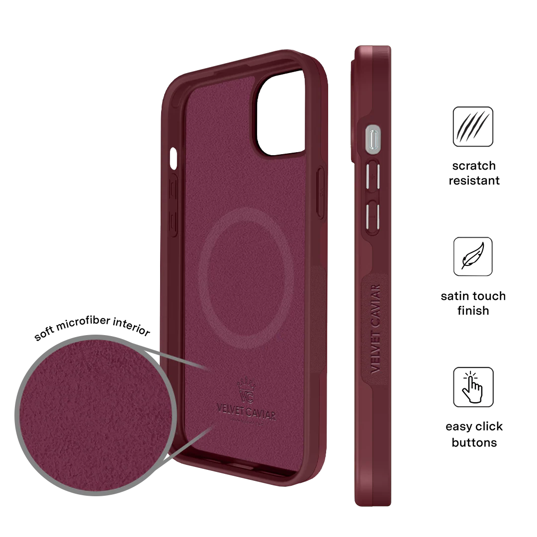 Burgundy 1990 iPhone Case - Image 53