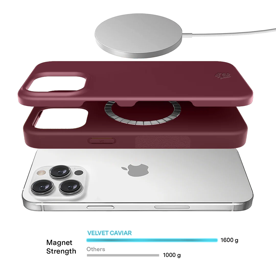 Burgundy 1990 iPhone Case - Image 63