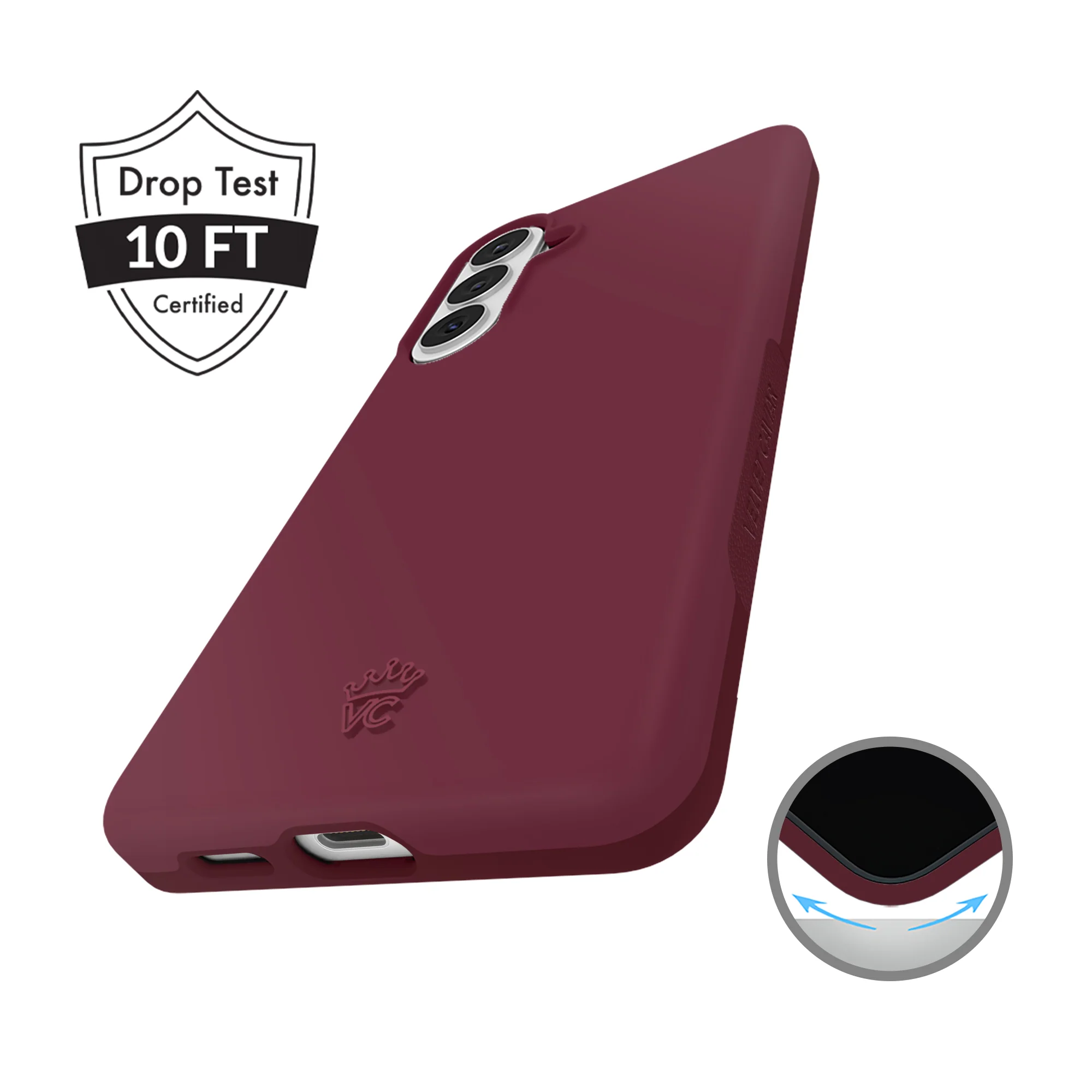 Burgundy 1990 Samsung Case - Image 72