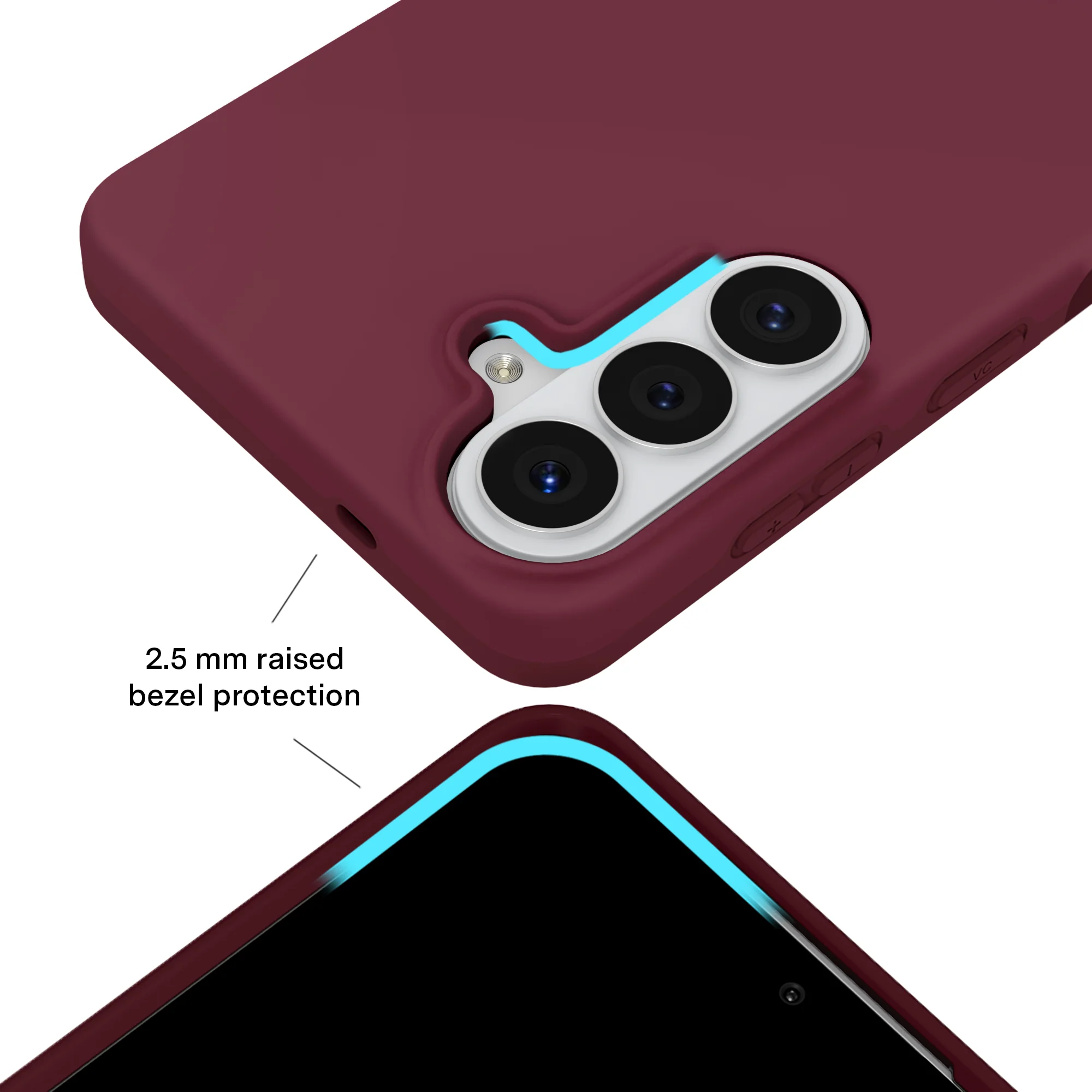 Burgundy 1990 Samsung Case - Image 73
