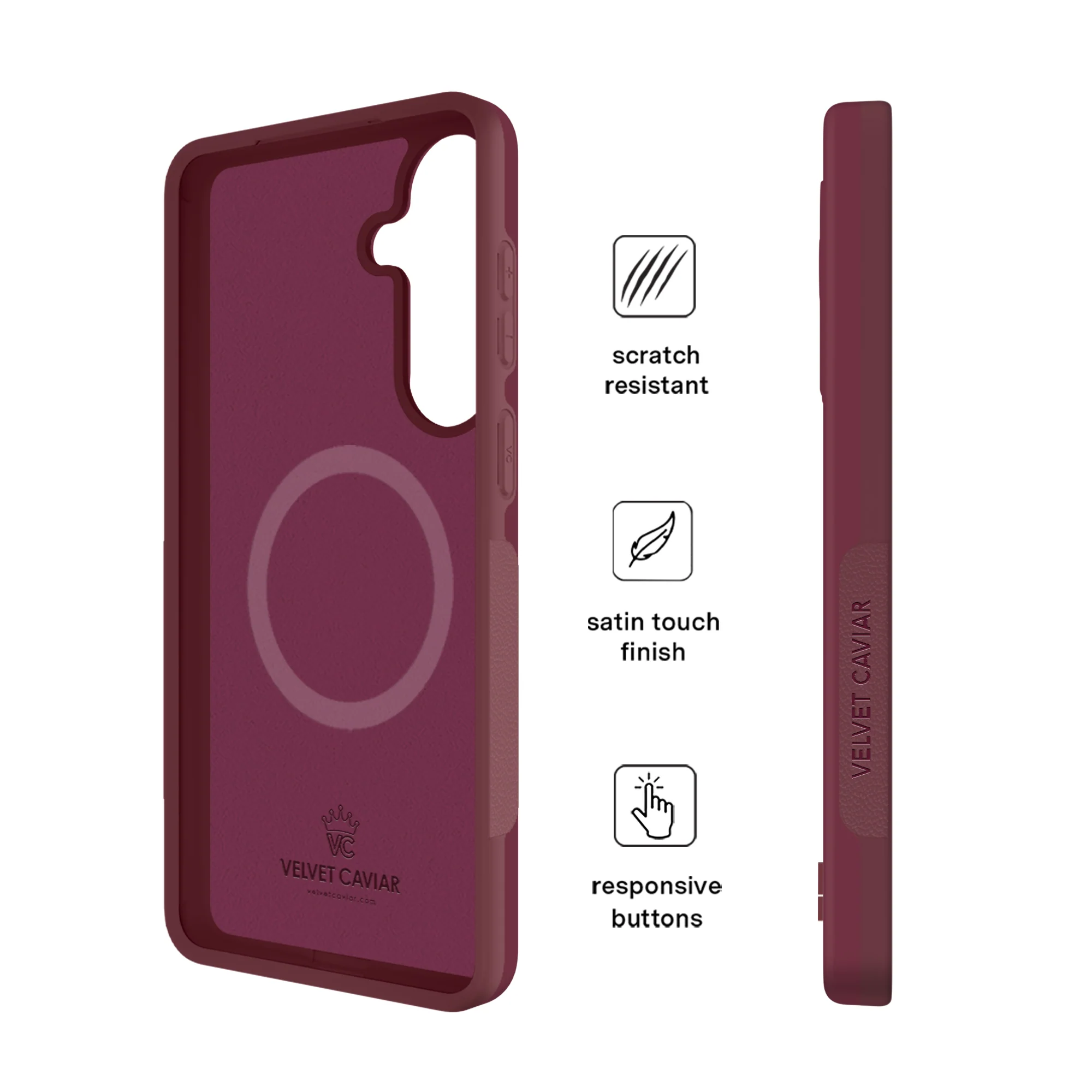 Burgundy 1990 Samsung Case - Image 75