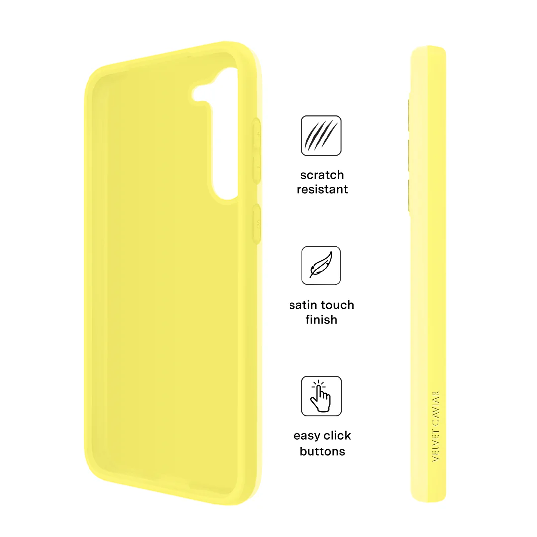 Butter Yellow Samsung Case - Image 40