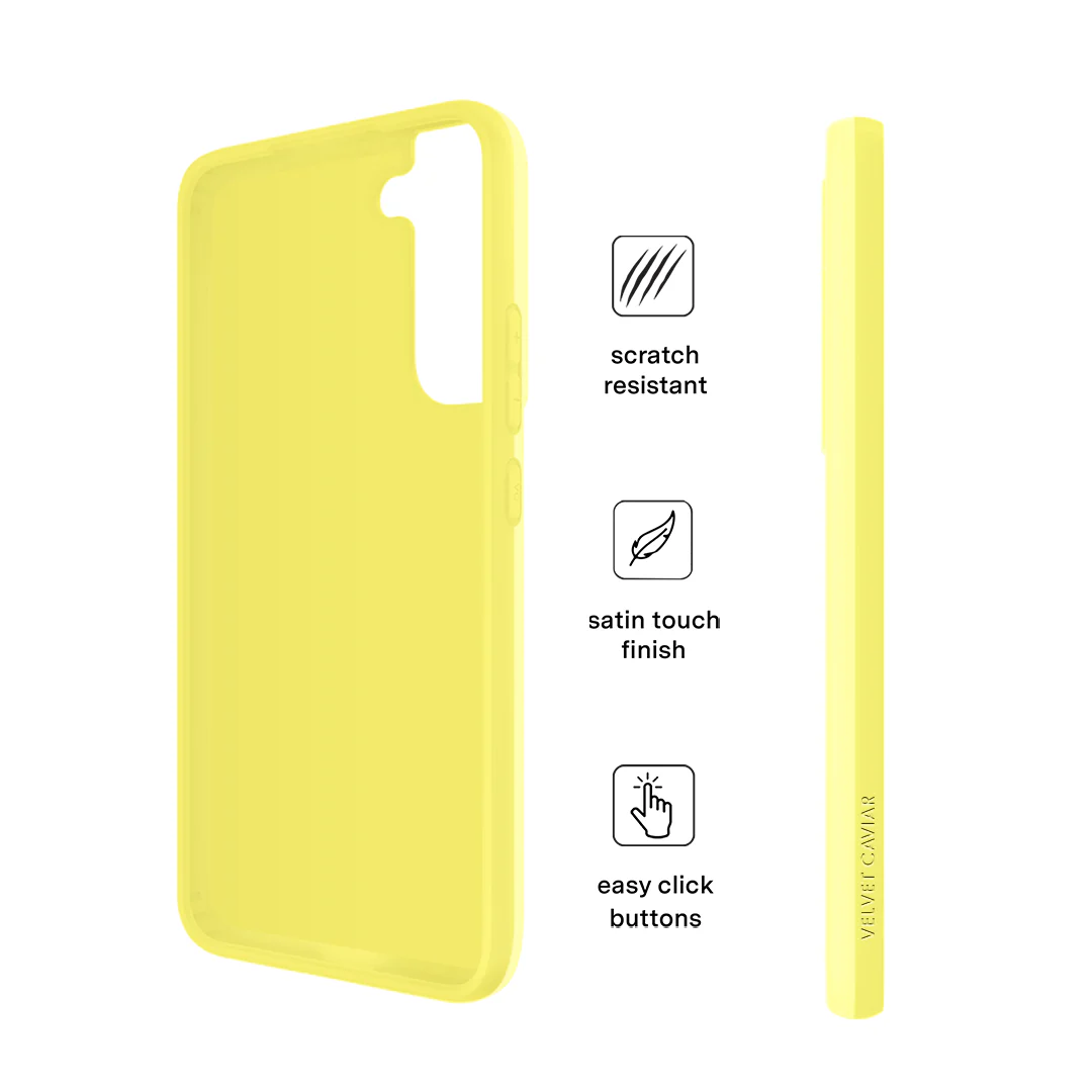 Butter Yellow Samsung Case - Image 50