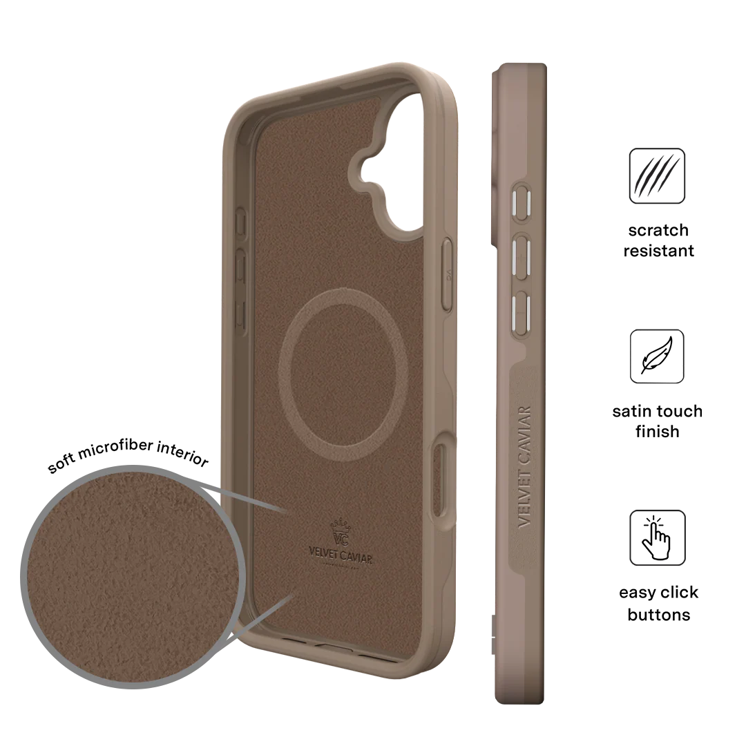 Cashmere Taupe iPhone Case - Image 23