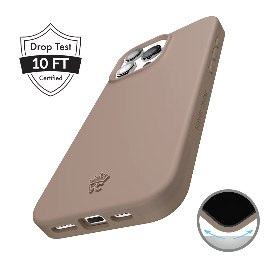 Cashmere Taupe iPhone Case - Image 4