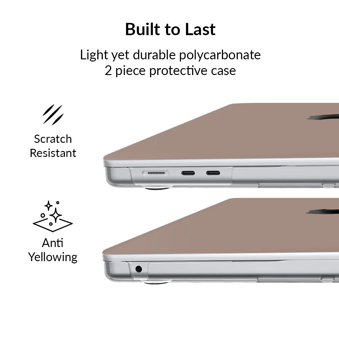 Cashmere Taupe MacBook Case - Image 10