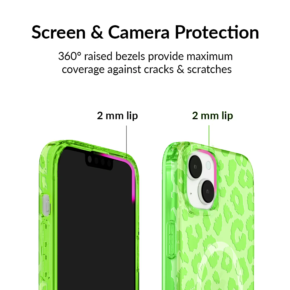 Key Lime Leopard iPhone Case - Image 15