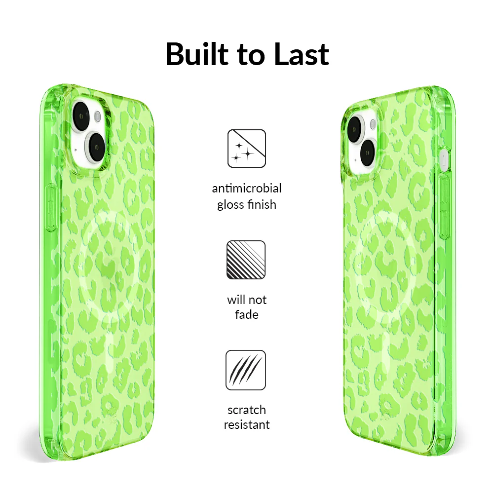 Key Lime Leopard iPhone Case - Image 17