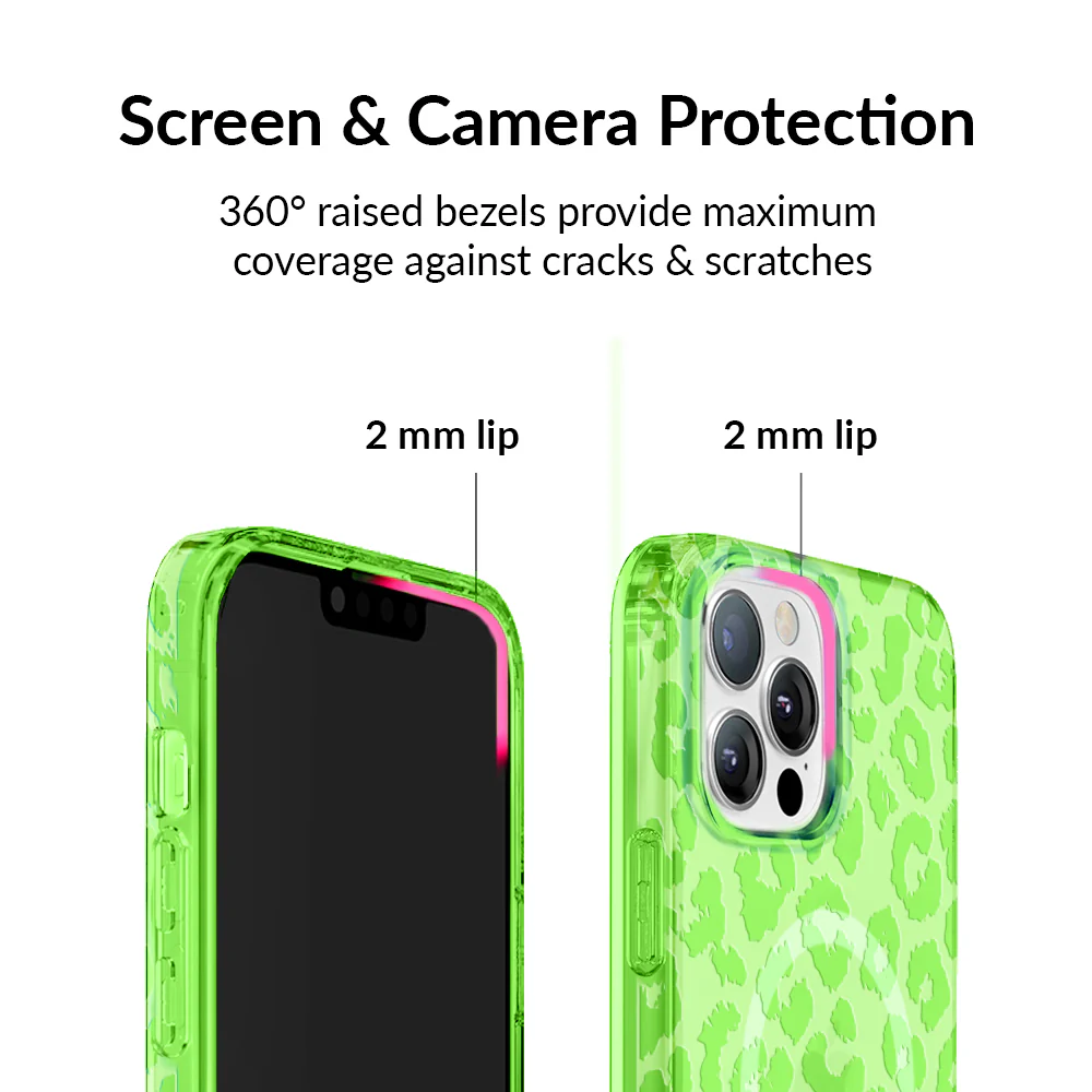 Key Lime Leopard iPhone Case - Image 45