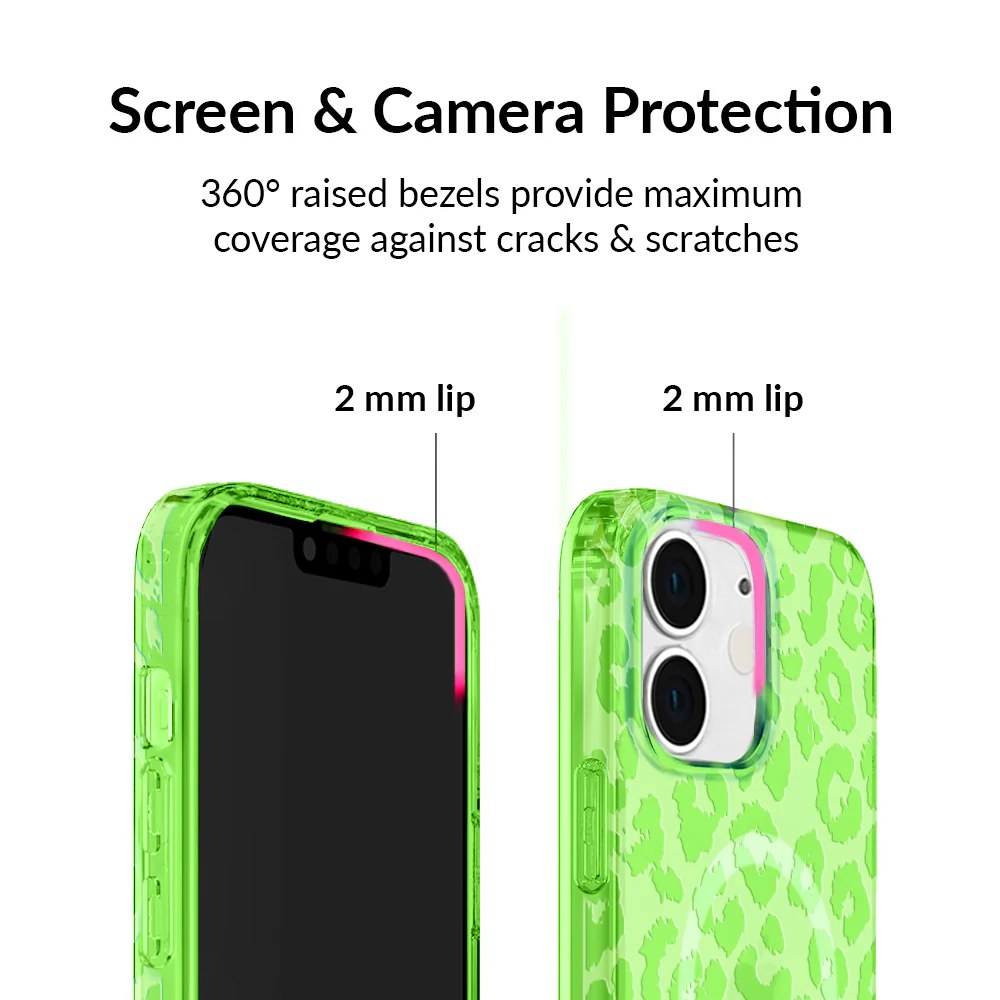 Key Lime Leopard iPhone Case - Image 51