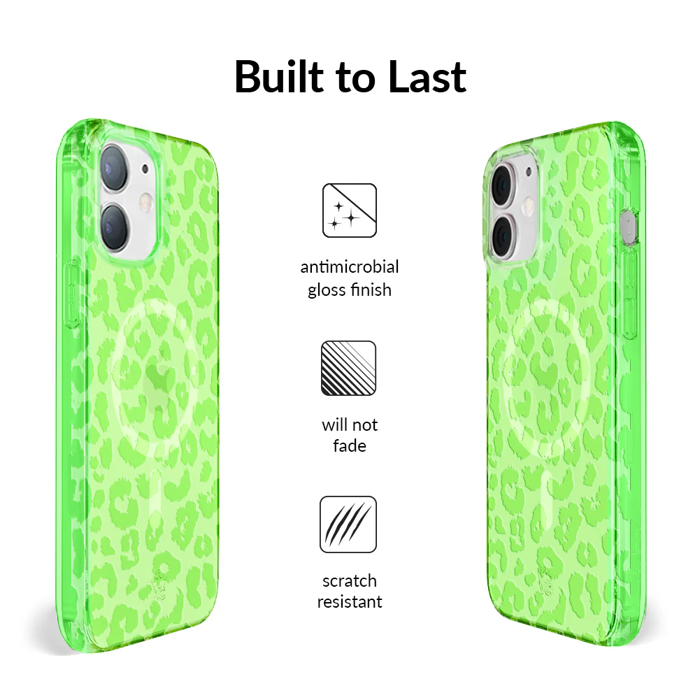 Key Lime Leopard iPhone Case - Image 53