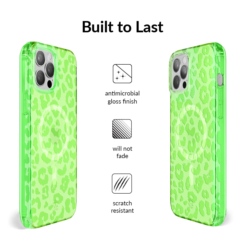 Key Lime Leopard iPhone Case - Image 71